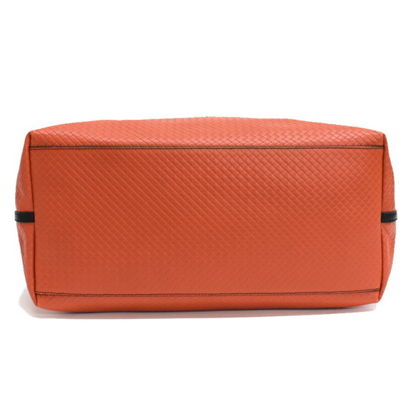 Bottega Veneta Intreccio Mirage Leather Tote Bag Blue Khaki Green Orange - Picture 4 of 9